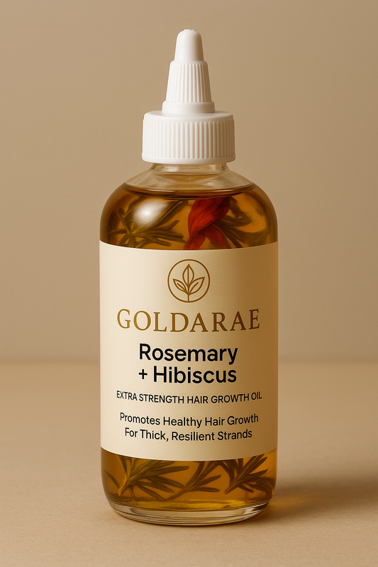Rosemary + Hibiscus Extra Strength Hair Growth Oil